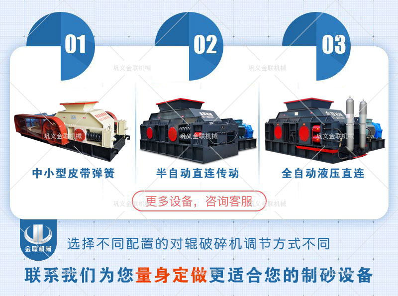 液壓對輥制砂機型號參數(shù)、市場價位多少？